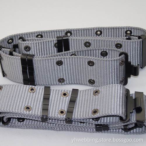 5 Cm Width Grey 100% Nylon Belt